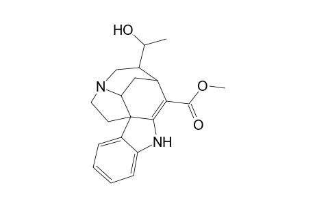 Curan-17-oic acid, 2,16-didehydro-19-hydroxy-, methyl ester, (20.xi.)-