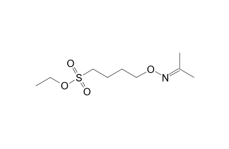 Butanesulfonic acid, 4-(dimethyliminooxy)-, ethyl ester