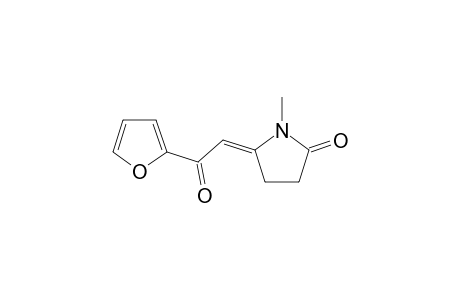 (5E)-5-[2-(2-furanyl)-2-oxoethylidene]-1-methyl-2-pyrrolidinone