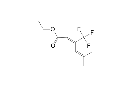 ethyl (2E)-5-methyl-3-(trifluoromethyl)hexa-2,4-dienoate