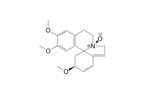 Erythrinan, 1,2,6,7-tetradehydro-3,15,16-trimethoxy-, 9-oxide, (3.beta.,9.beta.)-
