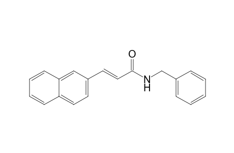 (E)-3-(2-naphthalenyl)-N-(phenylmethyl)-2-propenamide