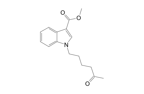 1-(5-ketohexyl)indole-3-carboxylic acid methyl ester