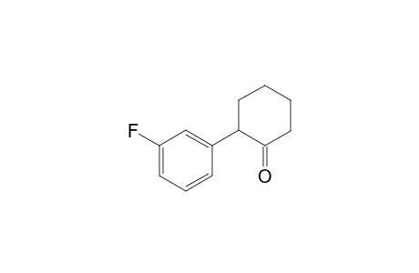 2-(3-fluorophenyl)cyclohexan-1-one