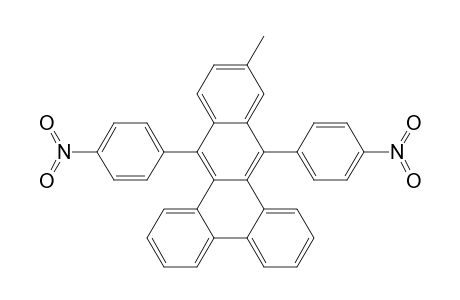 Benzo[b]triphenylene, 11-methyl-9,14-bis(4-nitrophenyl)-