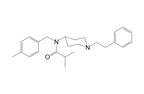 N-(4-Methylbenzyl)-N-(1-(2-phenylethyl)-4-piperidyl)iso-butyramide