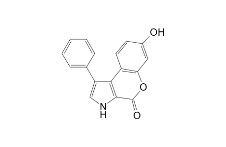 1-Phenyl-7-hydroxychromeno[3,4-b]pyrrole-4(3H)-one