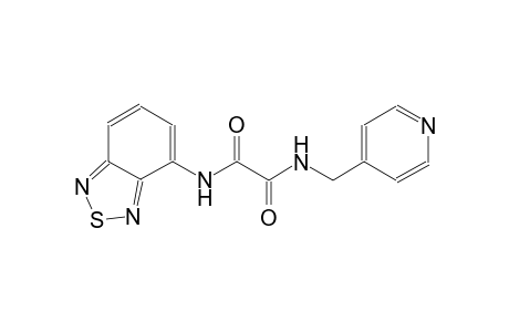 ethanediamide, N~1~-(2,1,3-benzothiadiazol-4-yl)-N~2~-(4-pyridinylmethyl)-