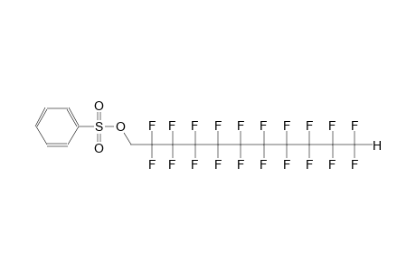 2,2,3,3,4,4,5,5,6,6,7,7,8,8,9,9,10,10,11,11-icosafluoroundecyl benzenesulfonate