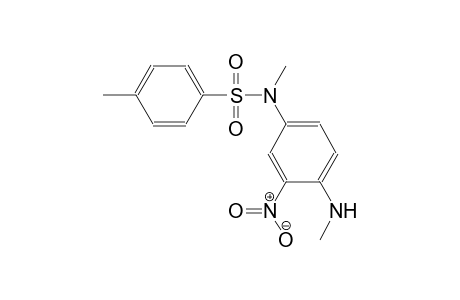 N,4-dimethyl-N-[4-(methylamino)-3-nitrophenyl]benzenesulfonamide