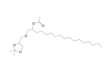 2-Heptadecanol, 1-[(2,2-dimethyl-1,3-dioxolan-4-yl)methoxy]-, acetate