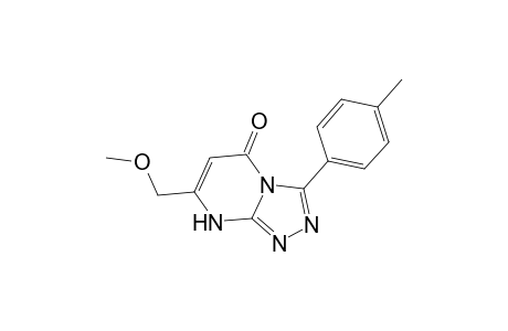 7-(methoxymethyl)-3-(4-methylphenyl)[1,2,4]triazolo[4,3-a]pyrimidin-5(8H)-one