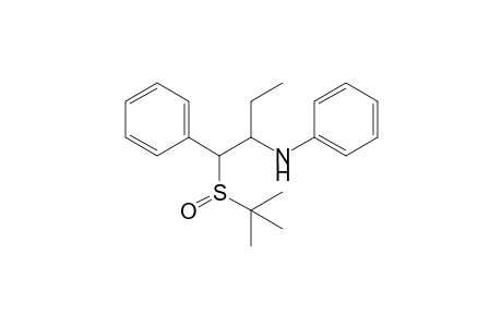 2-(Phenylamino)-1-phenyl-1-(tert-butylsulfoxo)butane