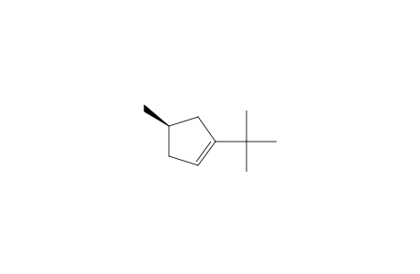 Cyclopentene, 1-(1,1-dimethylethyl)-4-methyl-, (R)-
