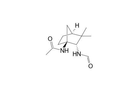 N-((1S,2S,4S)-2-formamido-3,3-dimethylbicyclo[2.2.1]heptan-1-yl)acetamide