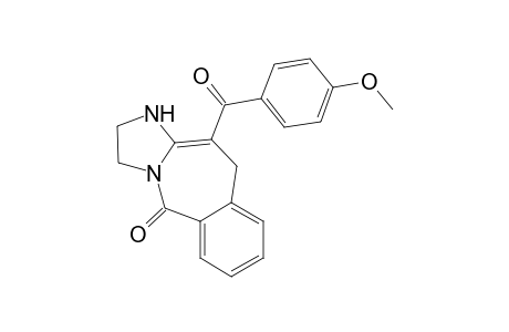 11-(4-Methoxybenzoyl)-1H-imidazo[1,2-b][2]benzazepin-5-one