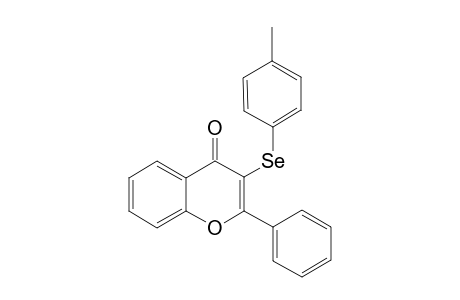 2-Phenyl-3-(p-tolylselenyl)-4H-chromen-4-one
