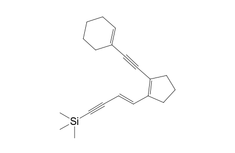 4-(Trimethylsilyl)-1-[2'-(1'-cyclohexenyl-ethynyl)-1'-cyclopentenyl]-1-buten-3-yne