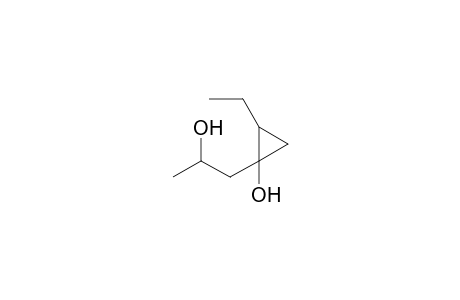 2-Ethyl-1-(2-hydroxypropyl)cyclopropanol