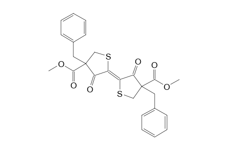 Bi(4-benzyl-4-methoxycarbonyl-3-oxotetrahydrothiophene-2-ylidene)