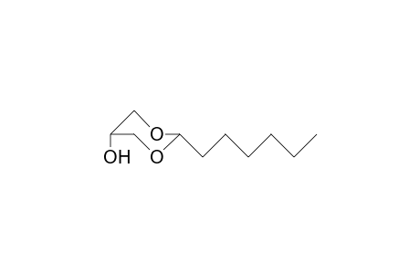 cis-2-Hexyl-1,3-dioxan-5-ol