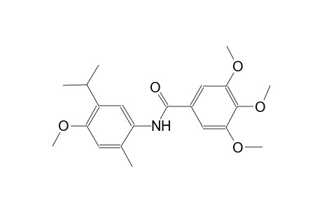 benzamide, 3,4,5-trimethoxy-N-[4-methoxy-2-methyl-5-(1-methylethyl)phenyl]-
