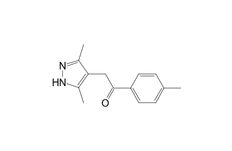 2-(3,5-dimethyl-1H-pyrazol-4-yl)-1-(4-methylphenyl)ethanone