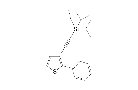 Triisopropyl((2-phenylthiophen-3-yl)ethynyl)silane