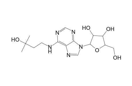 Adenosine, N-(3-hydroxy-3-methylbutyl)-
