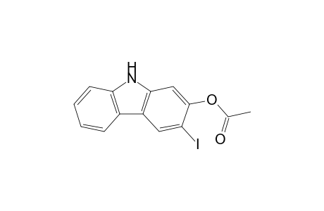 3-Iodo-2-acetoxycarbazole
