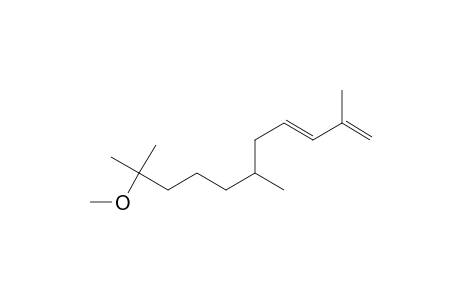1,3-Undecadiene, 10-methoxy-2,6,10-trimethyl-, (E)-(.+-.)-