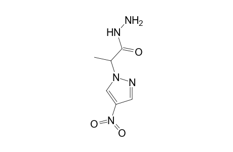 2-(4-nitro-1-pyrazolyl)propanehydrazide