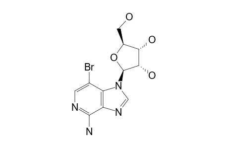 4-AMINO-7-BROMO-1-BETA-D-RIBOFURANOSYLIMIDAZO-[4,5-C]-PYRIDINE;3-BROMO-3-DEAZAADENOSINE