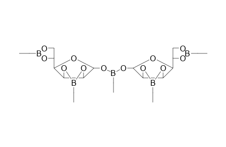 1,1'-O-(Ethylboranediyl)-bis[2,3:5,6-di-O-(ethylboranediyl)-d-mannofuranose]