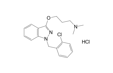 1-(o-chlorobenzyl)-3-[3-(dimethylamino)propoxy]-1H-indazole, hydrochloride