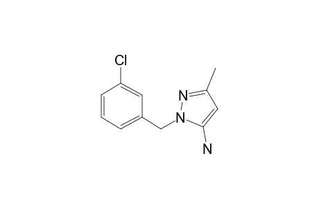 1-(3-Chlorobenzyl)-3-methyl-1H-pyrazol-5-amine