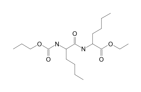 L-Norleucyl-L-norleucine, N-propoxycarbonyl-, ethyl ester