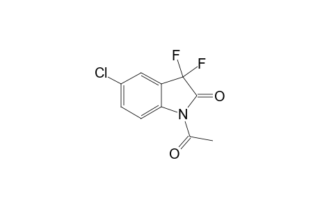 N-ACETYL-5-CHLORO-3,3-DIFLUORO-2-OXO-INDOLE