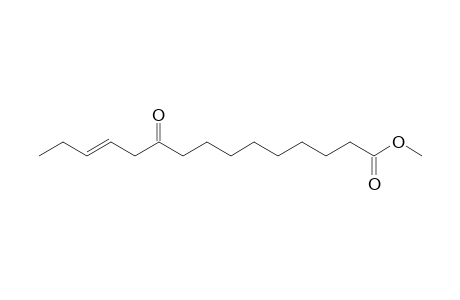 (E)-10-ketopentadec-12-enoic acid methyl ester