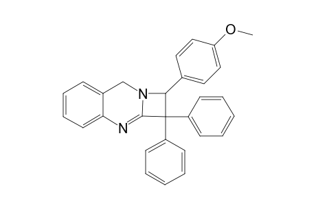 1-(4-Methoxyphenyl)-2,2-diphenylazeto[2,1-b]quinazoline