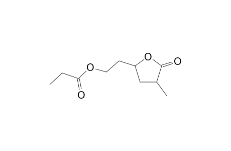1-Oxa-3-methyl-5-(ethylcabonyloxyethyl)-cyclopenta-2-one