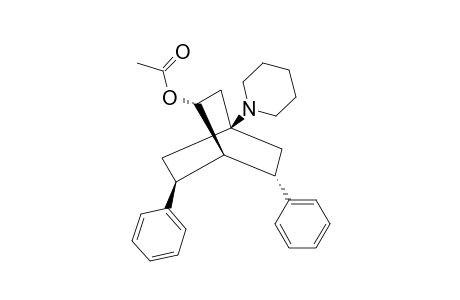 (2-SR,6-RS,7-RS)-(+/-)-6,7-DIPHENYL-4-PIPERIDINOBICYCLO-[2.2.2]-OCTAN-2-YL_ACETATE