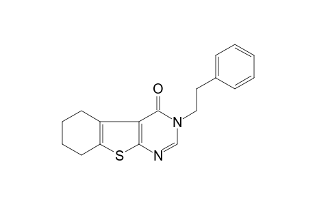 3-(2-Phenylethyl)-5,6,7,8-tetrahydro[1]benzothieno[2,3-d]pyrimidin-4(3H)-one