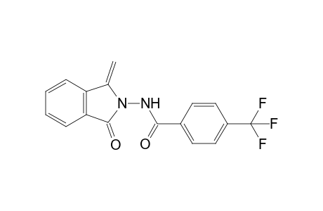 N-(1-Methylene-3-oxoisoindolin-2-yl)-4-(trifluoromethyl)benzamide
