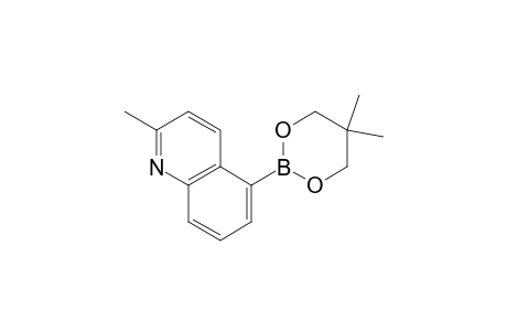 5-(5,5-Dimethyl-1,3,2-dioxaborinan-2-yl)-2-methylquinoline