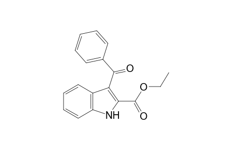 3-benzoylindole-2-carboxylic acid, ethyl ester