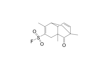 1,6-Methanonaphthalene-3-sulfonyl fluoride, 1,2,4a,5,6,8a-hexahydro-1,4,6-trimethyl-9-oxo-