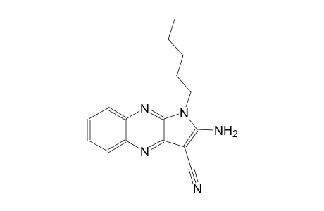 1H-pyrrolo[2,3-b]quinoxaline-3-carbonitrile, 2-amino-1-pentyl-