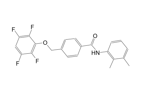 N-(2,3-dimethylphenyl)-4-[(2,3,5,6-tetrafluorophenoxy)methyl]benzamide