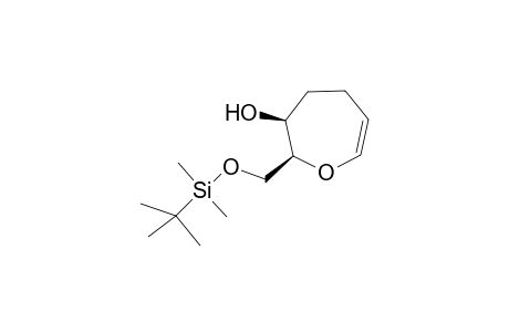 cis-2-(tert-Butyldimethylsiloxy)methyl-3-hydroxy-2,3,4,5-tetrahydroxepine